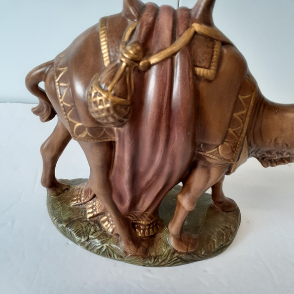 Vintage Plaster Camel 1974 Handmade By Meg - Picture 7 of 8